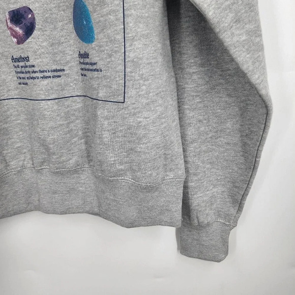 Altru Women's Crystal‎ Therapy Crew Neck Long Sleeve Sweatshirts Size S NWOT - Picture 5 of 10